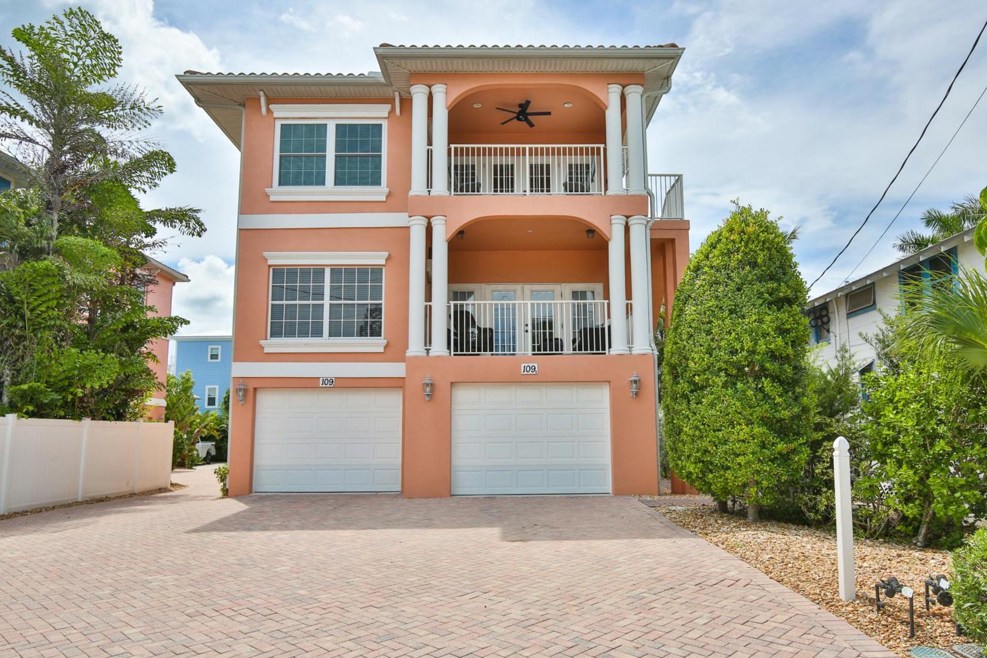 Hibiscus Hideaway B - Top Floor Unit Bradenton Beach Bagian luar foto